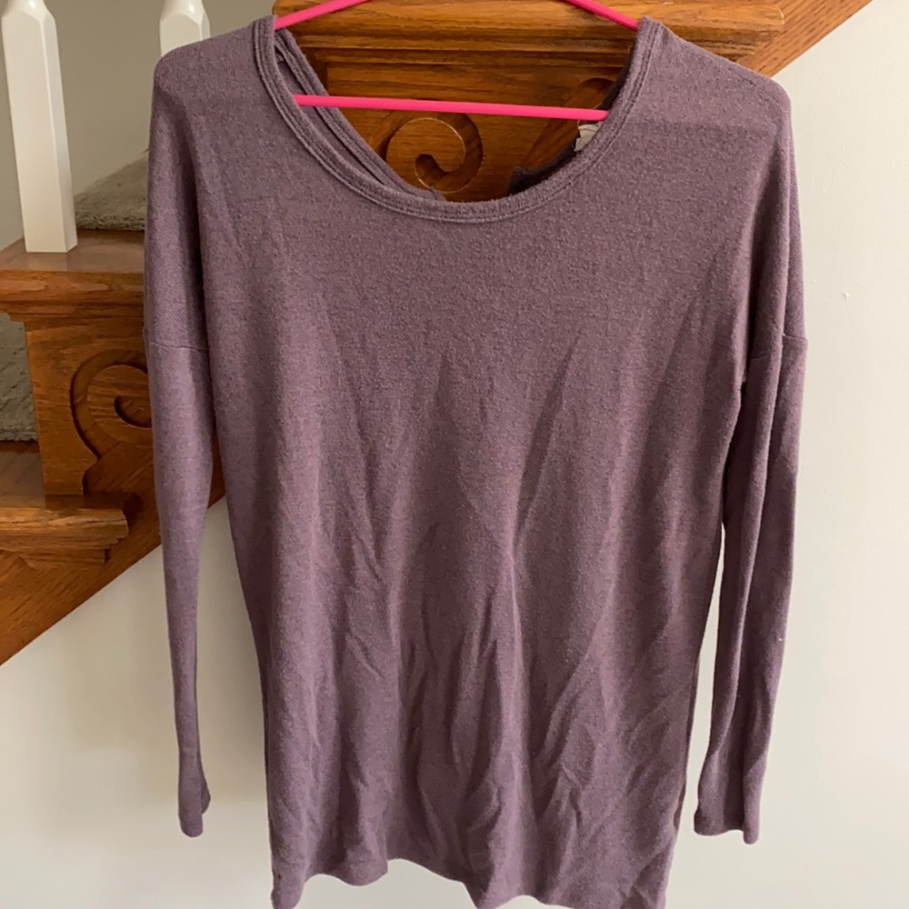 Garage Long Sleeve with Lace Up back